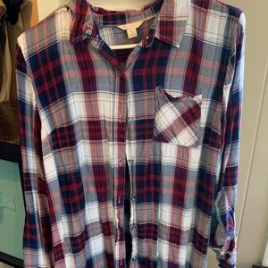 Cato Plaid button down